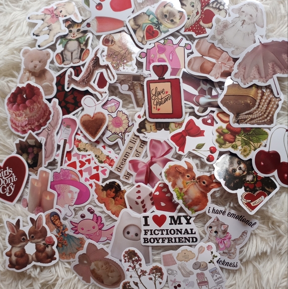 Romamtic Stickers (Set Of 50) - Picture 2 of 2